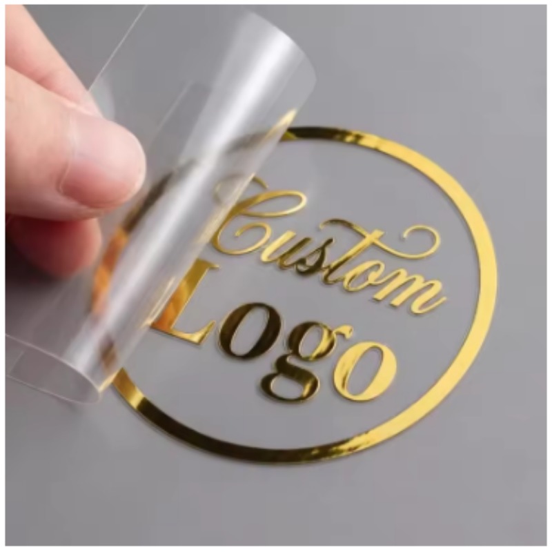 3D Printing Metal - Custom 3D Gold Transfer Sticker Silver