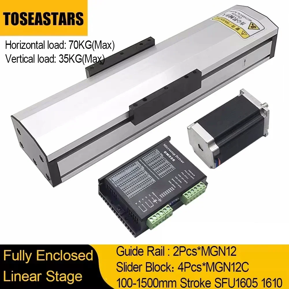 Linear Guide Rail - Fully Enclosed Linear Rail Guide Slide