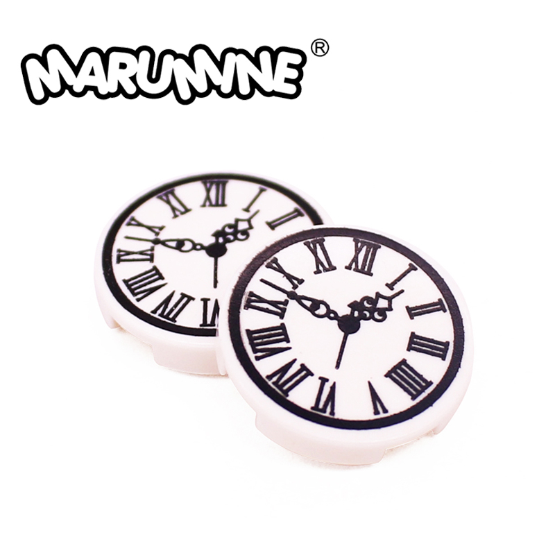 Build Plate - MARUMINE 30PCS 2x2x2 Round Plate Roman