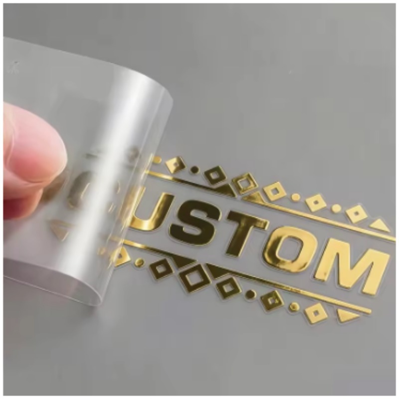Custom 3D Gold Transfer Sticke - 3D Printing Metal ulasan dan harga
