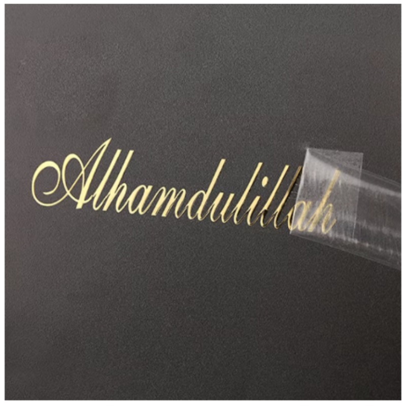 Custom 3D Gold Transfer Sticke - 3D Printing Metal ulasan dan harga