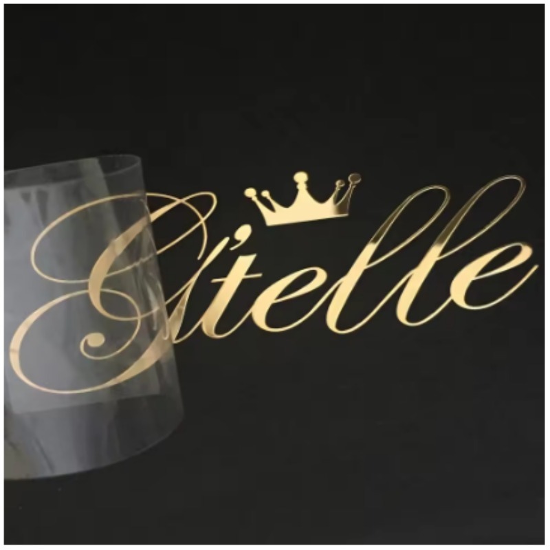 Custom 3D Gold Transfer Sticke - 3D Printing Metal ulasan dan harga