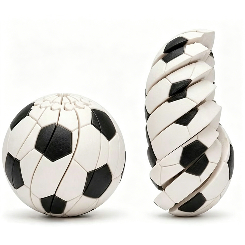 Football & Baseball Transforma - 3D Printing Metal ulasan dan harga