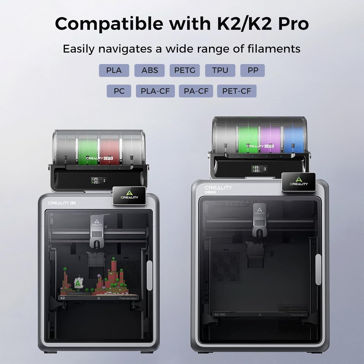 Creality Official K2 /K2 Pro C - 3D Printing Creality ulasan dan harga