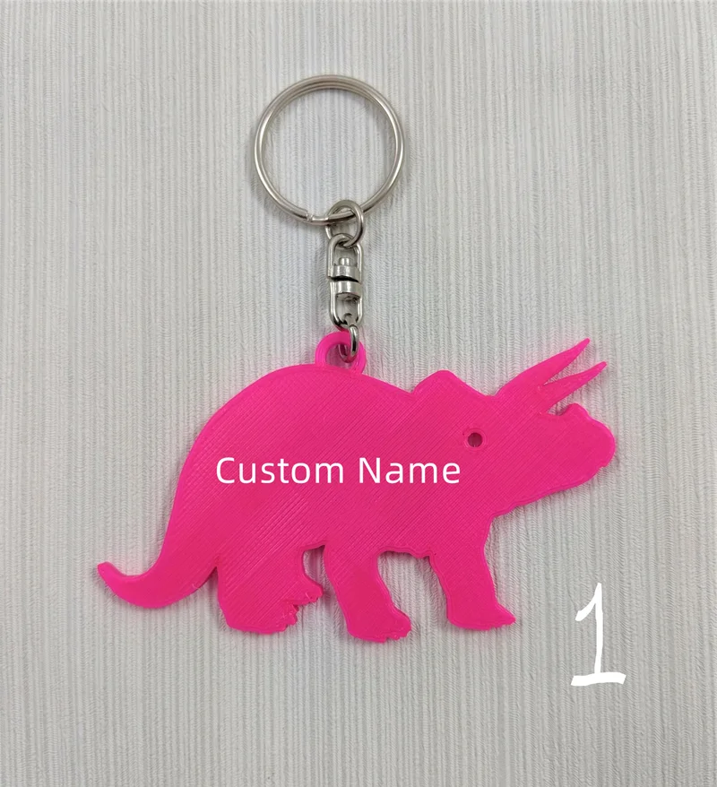 Custom Name Keychains 3D Print - 3D Printing Metal ulasan dan harga