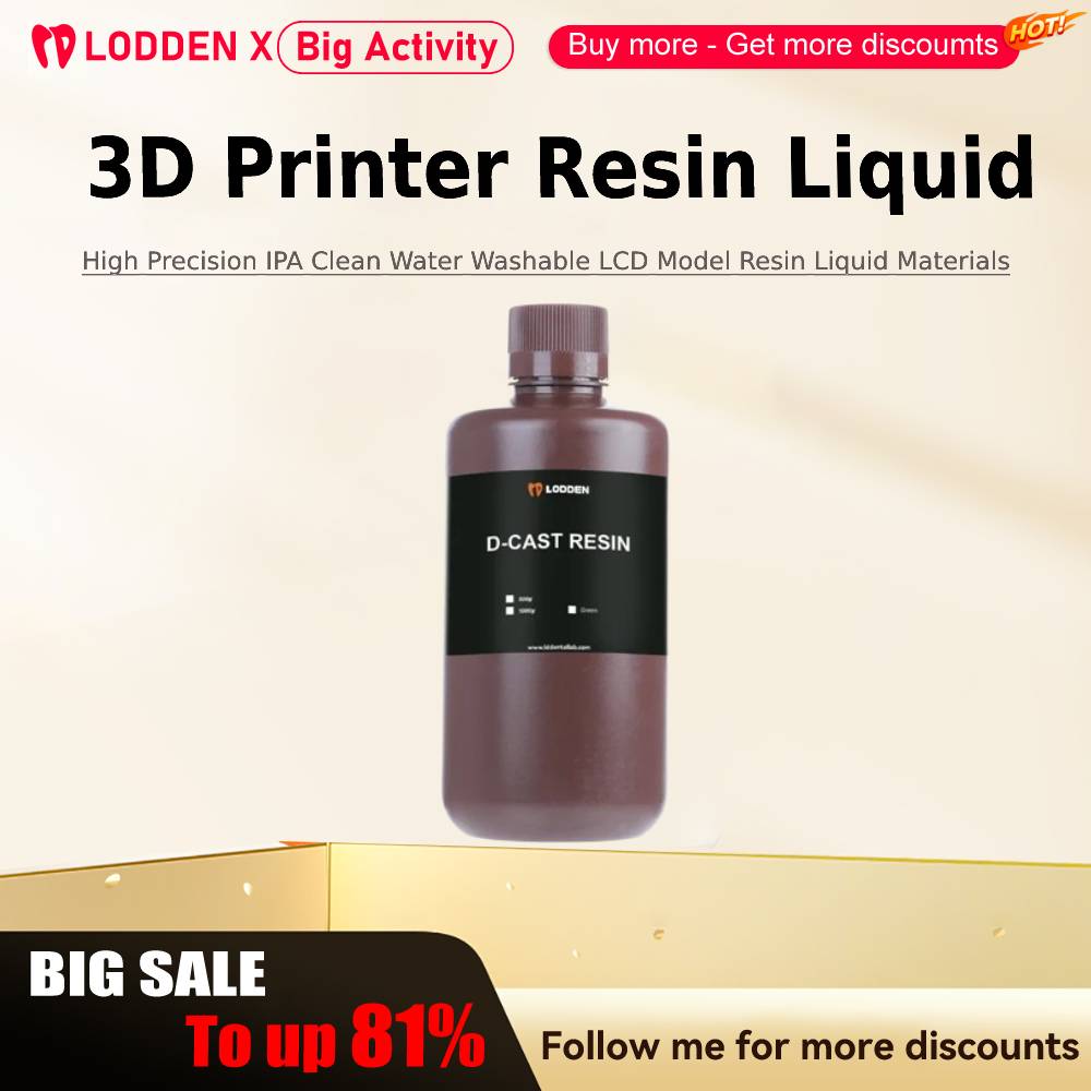 Lodden 3D Printer Resin Liquid - Glue For 3D Printing ulasan dan harga