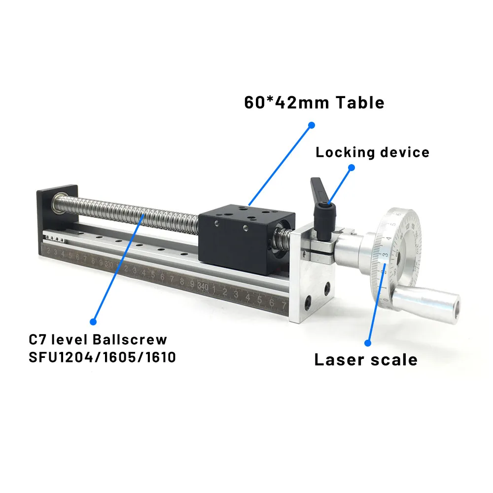 Motion Slide Stage 100-1000mm  - Linear Guide Rail ulasan dan harga