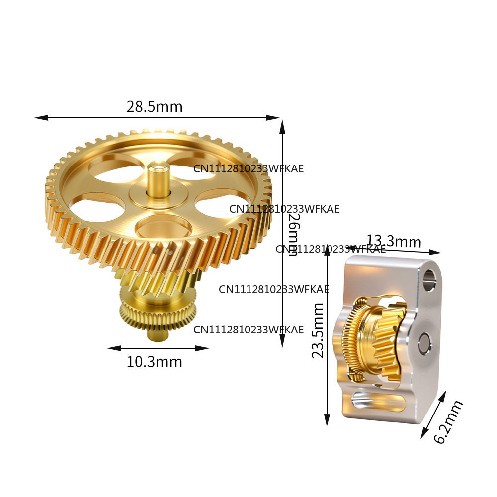 P2S upgrade extruder all-metal - 3D Printing Metal ulasan dan harga