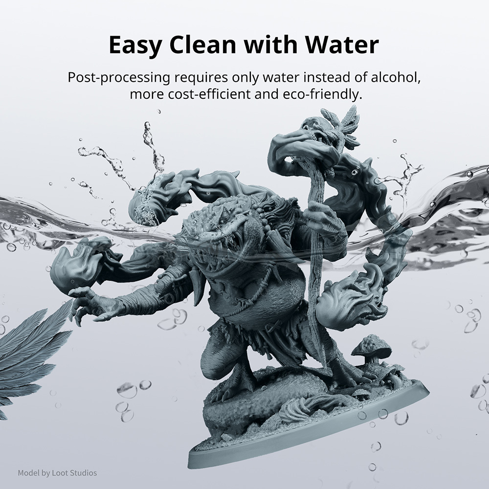 ANYCUBIC Water-Wash Resin For  - Glue For 3D Printing ulasan dan harga
