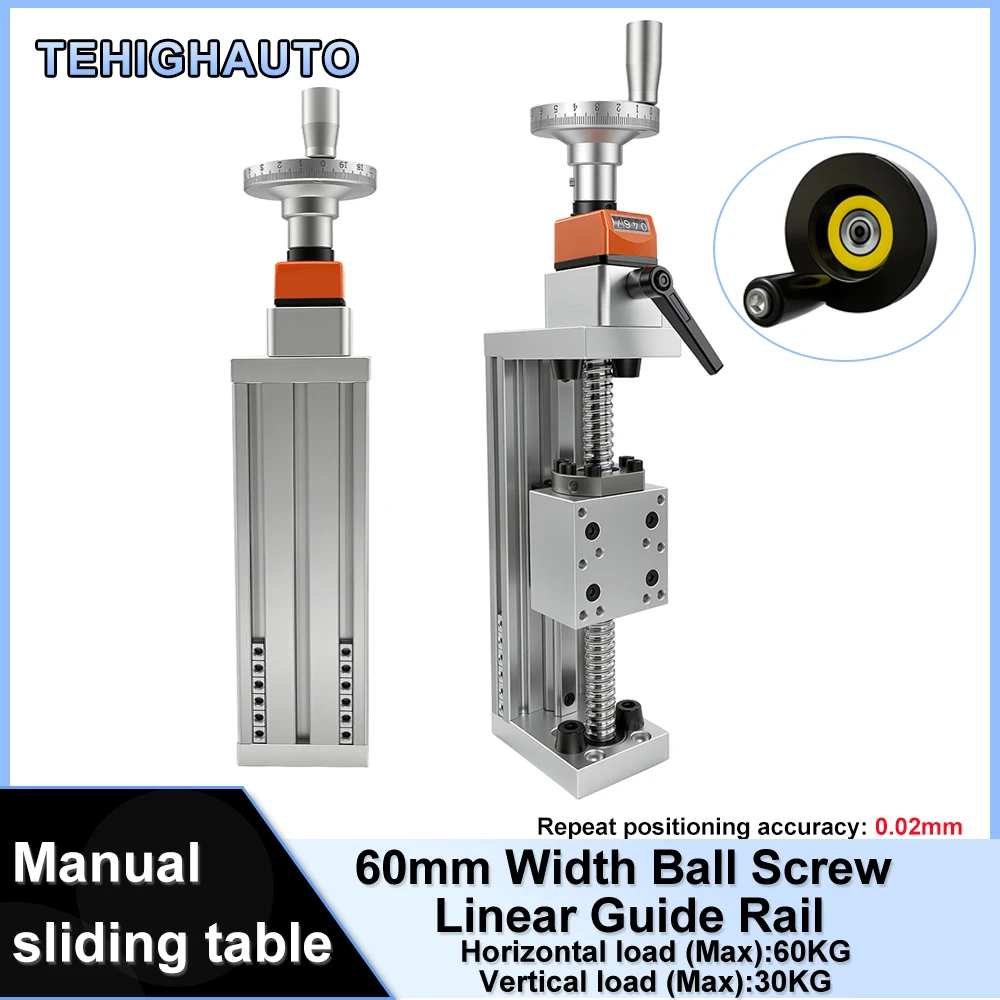 60KG Load Manual Linear Guide  - Linear Guide Rail ulasan dan harga